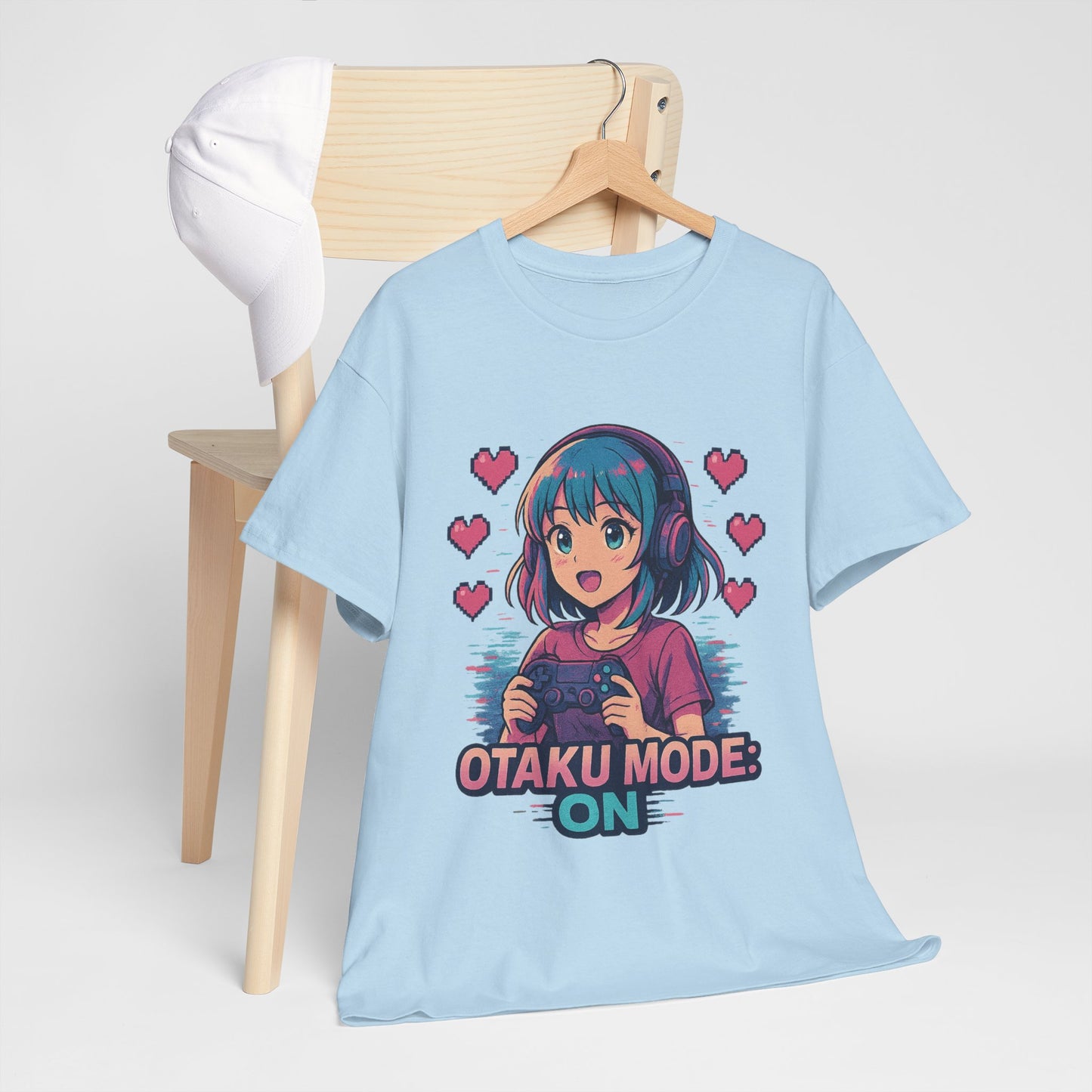 Anime Gamer Tee - Otaku Mode ON