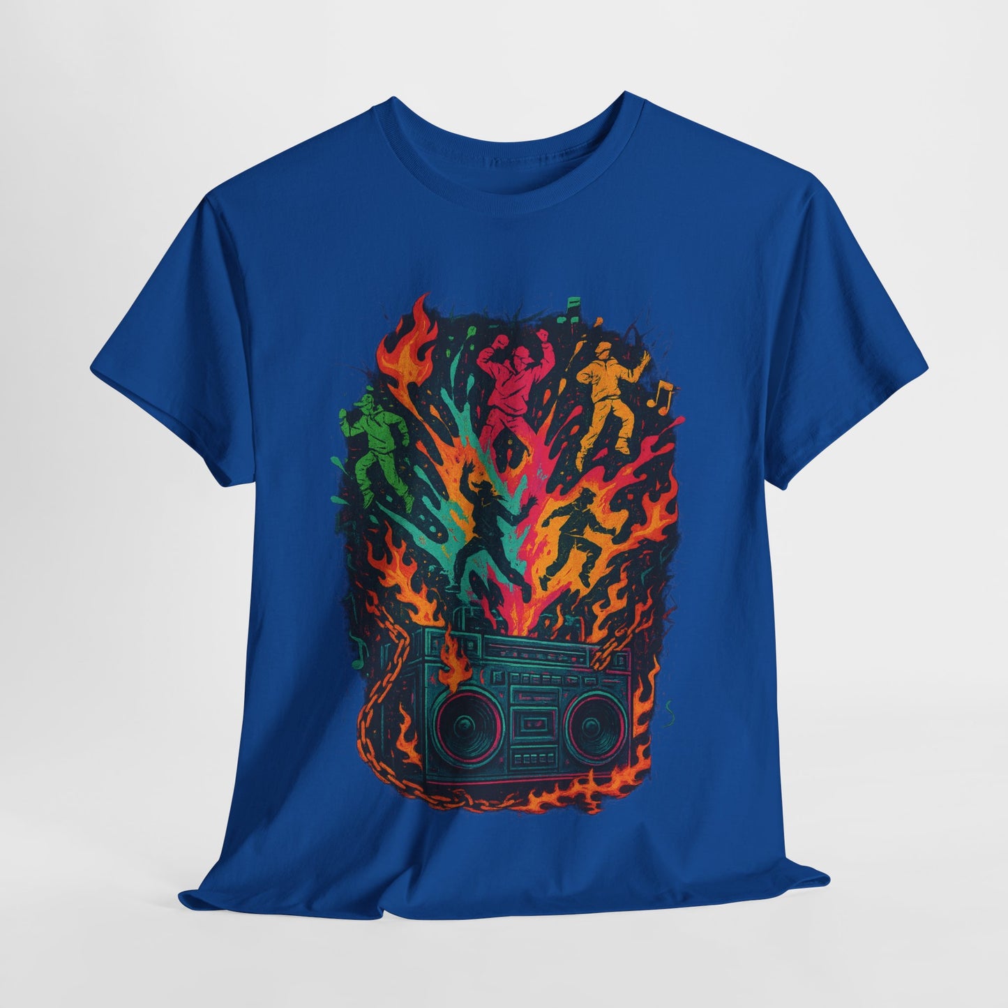 Vibrant Dance Party Tee, Unisex Cotton Tee