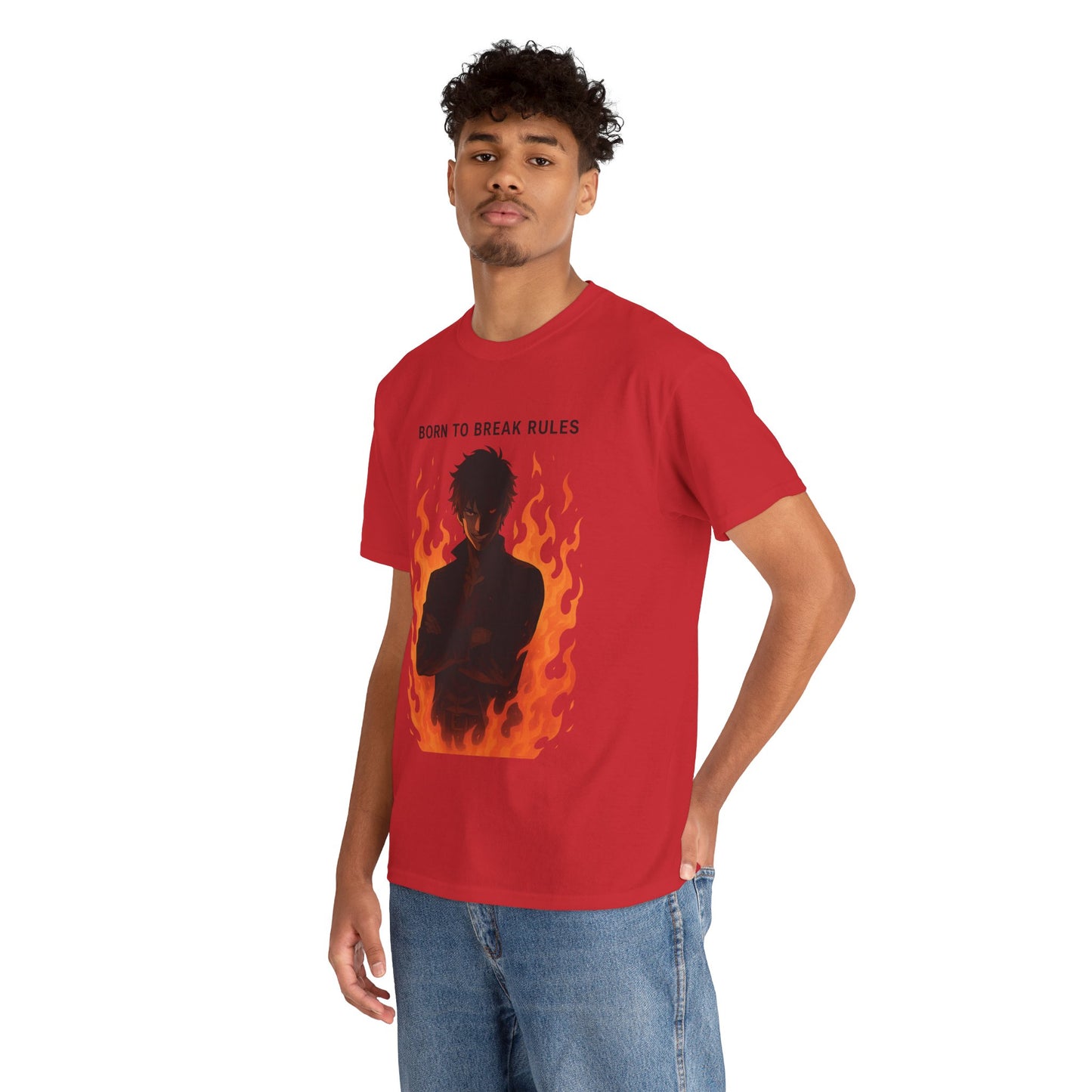 Born to Break Rules Unisex Heavy Cotton Tee