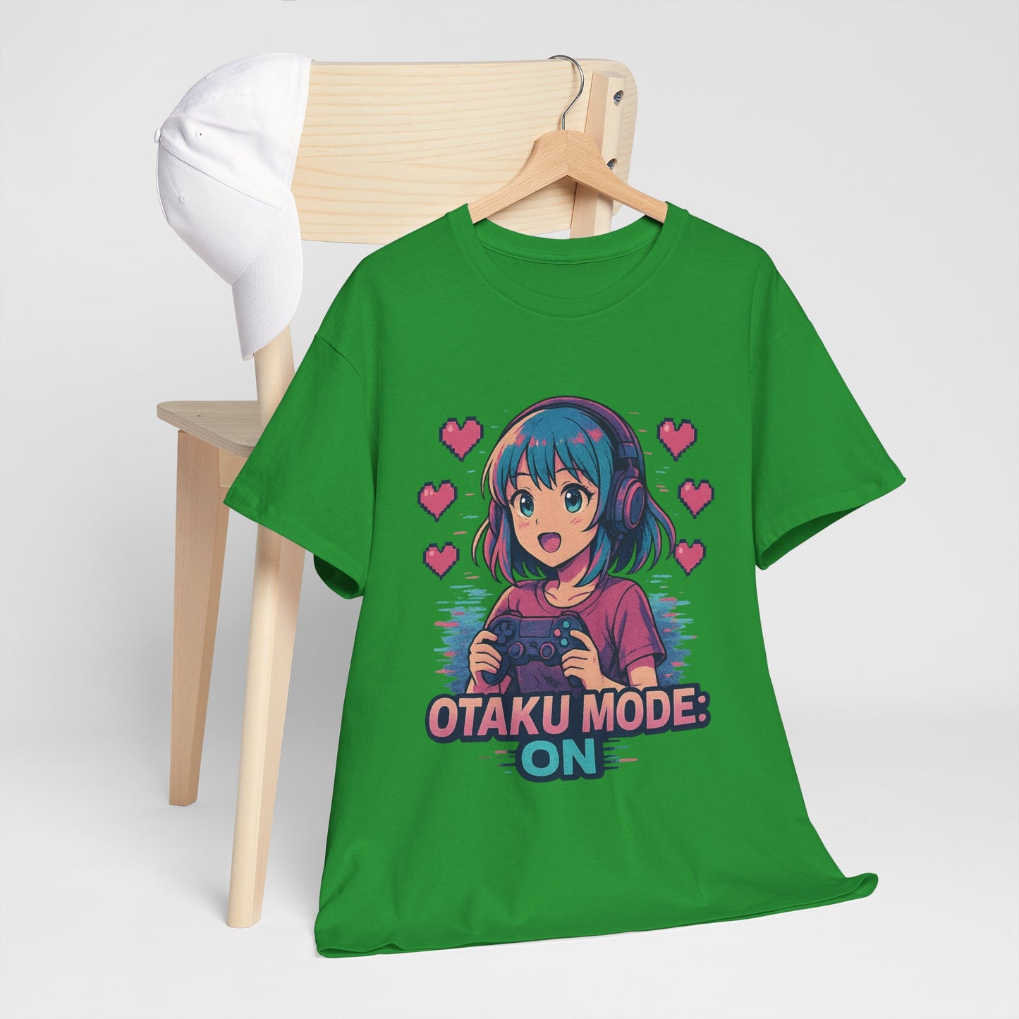 Anime Gamer Tee - Otaku Mode ON