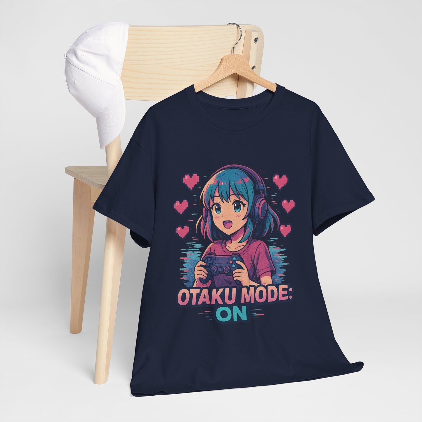 Anime Gamer Tee - Otaku Mode ON