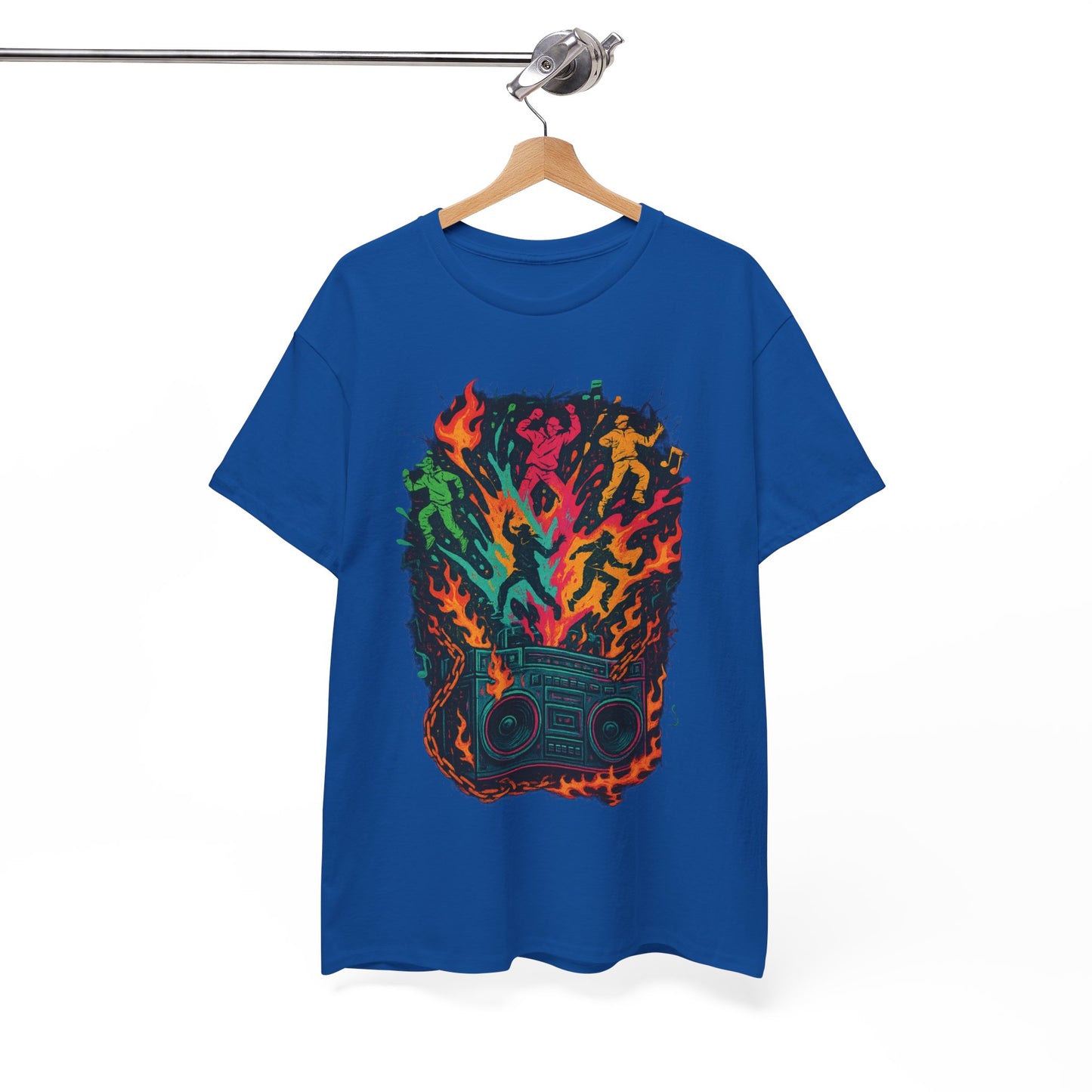 Vibrant Dance Party Tee, Unisex Cotton Tee