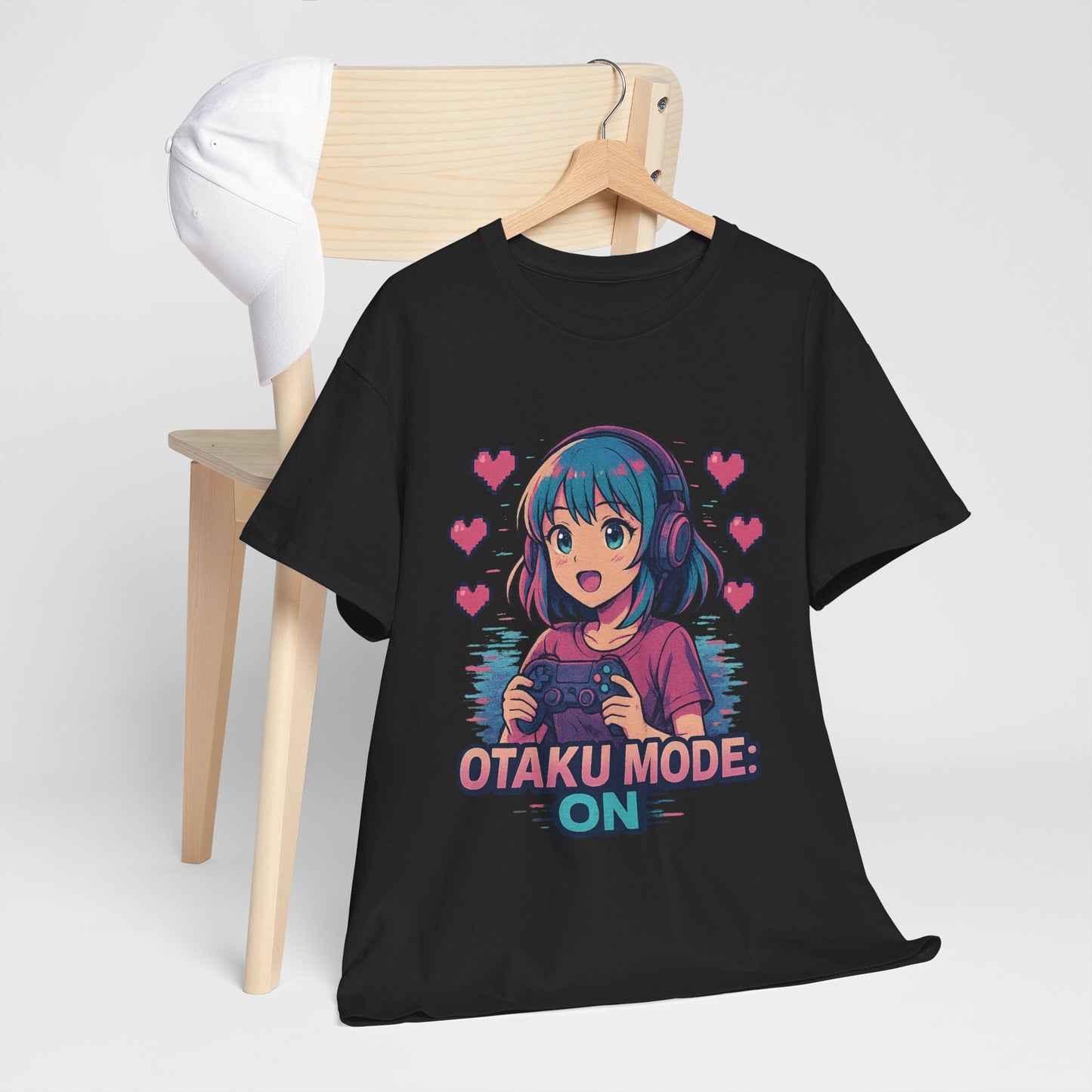 Anime Gamer Tee - Otaku Mode ON