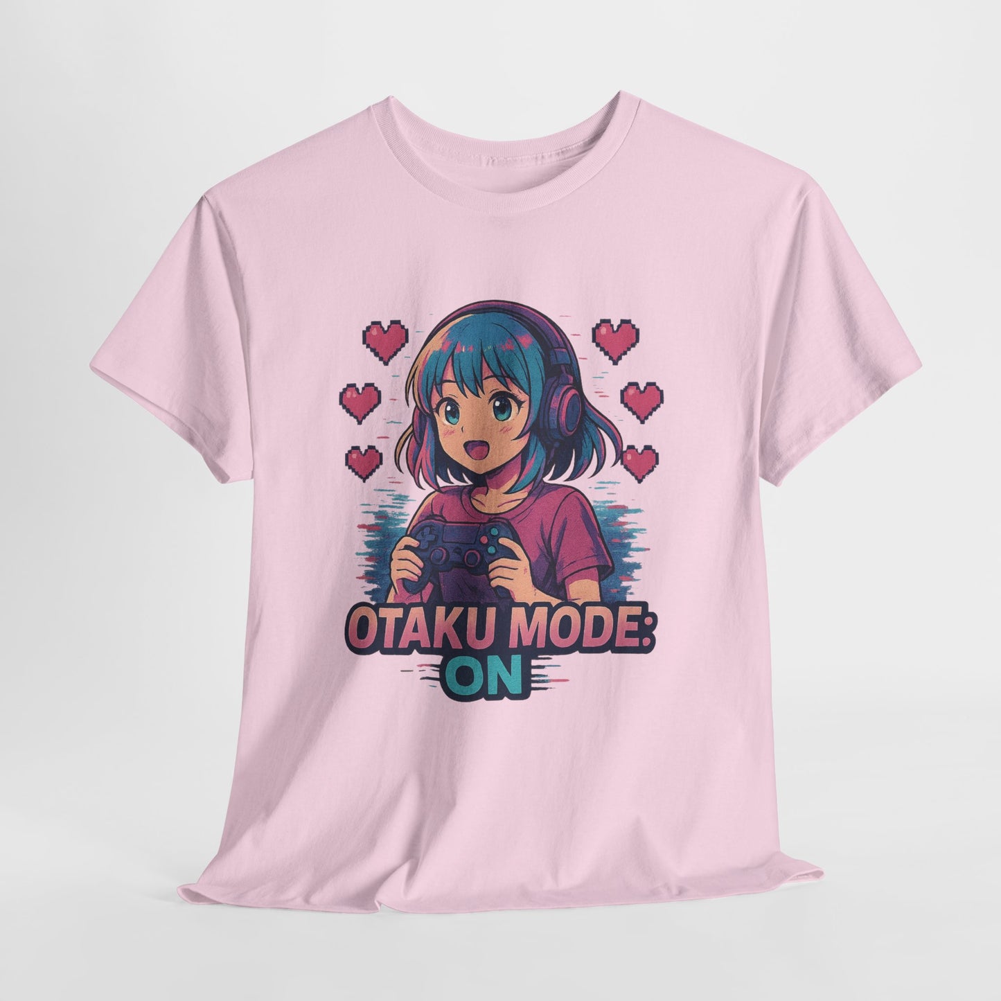 Anime Gamer Tee - Otaku Mode ON