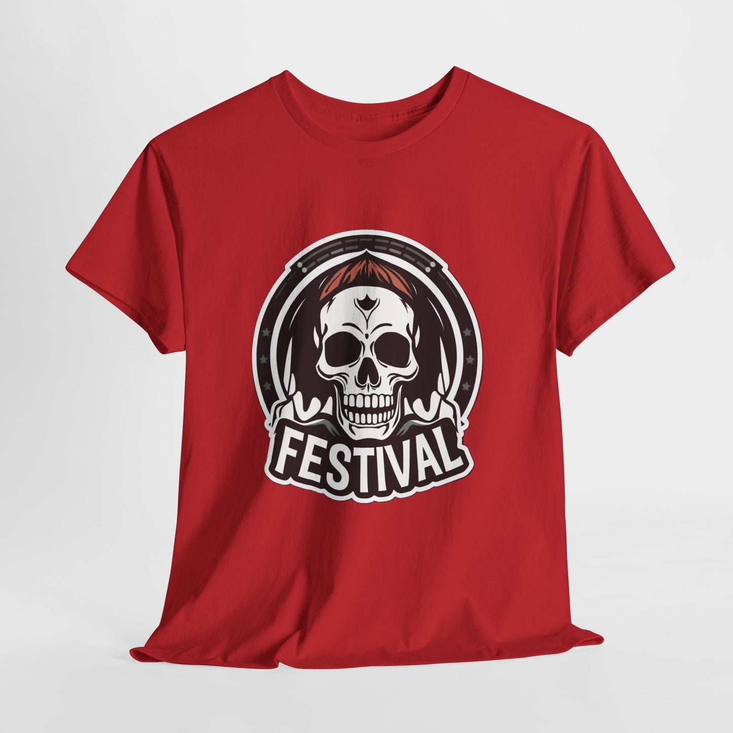 Festival Skull T-Shirt for Music Lovers