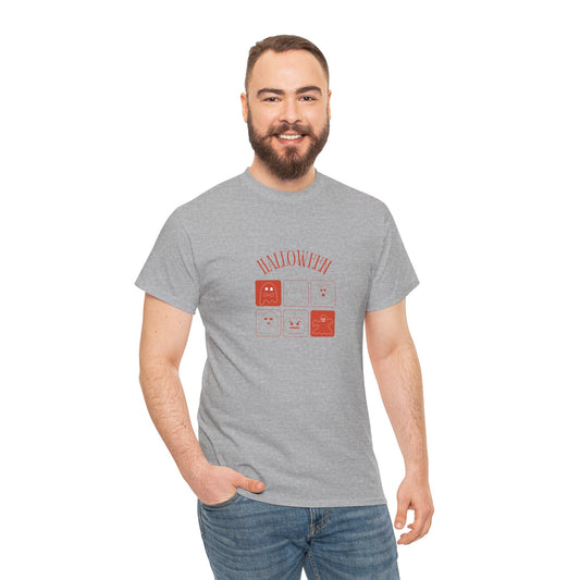 Retro Halloween Blocks Tee