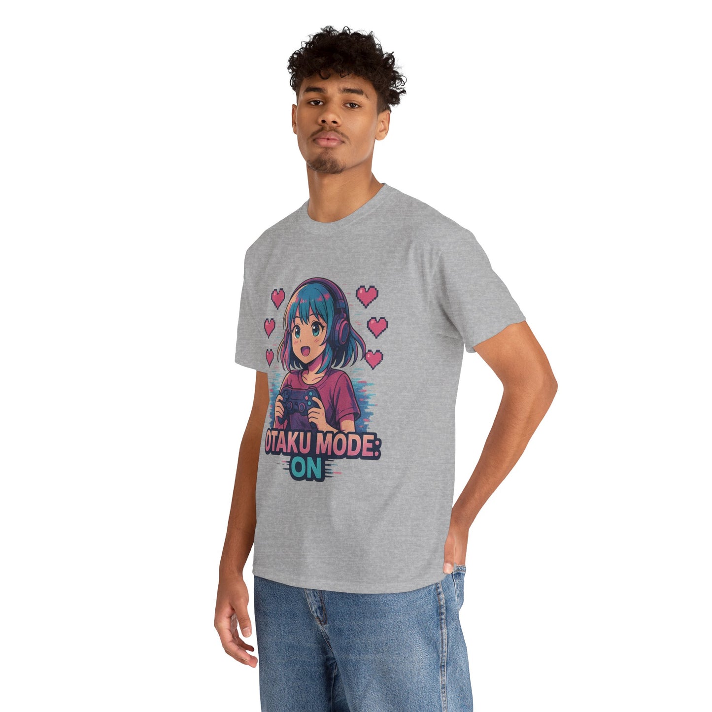 Anime Gamer Tee - Otaku Mode ON