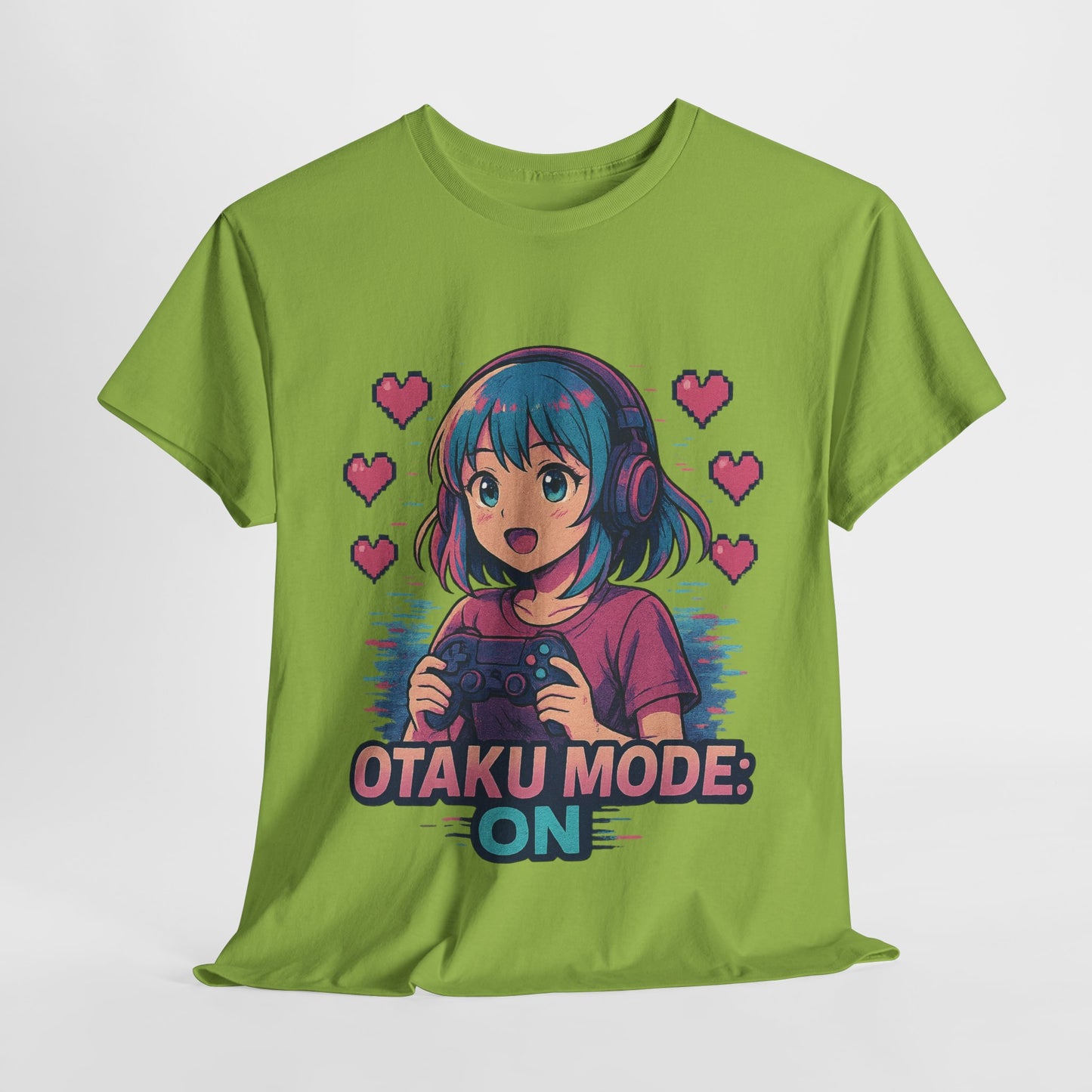 Anime Gamer Tee - Otaku Mode ON