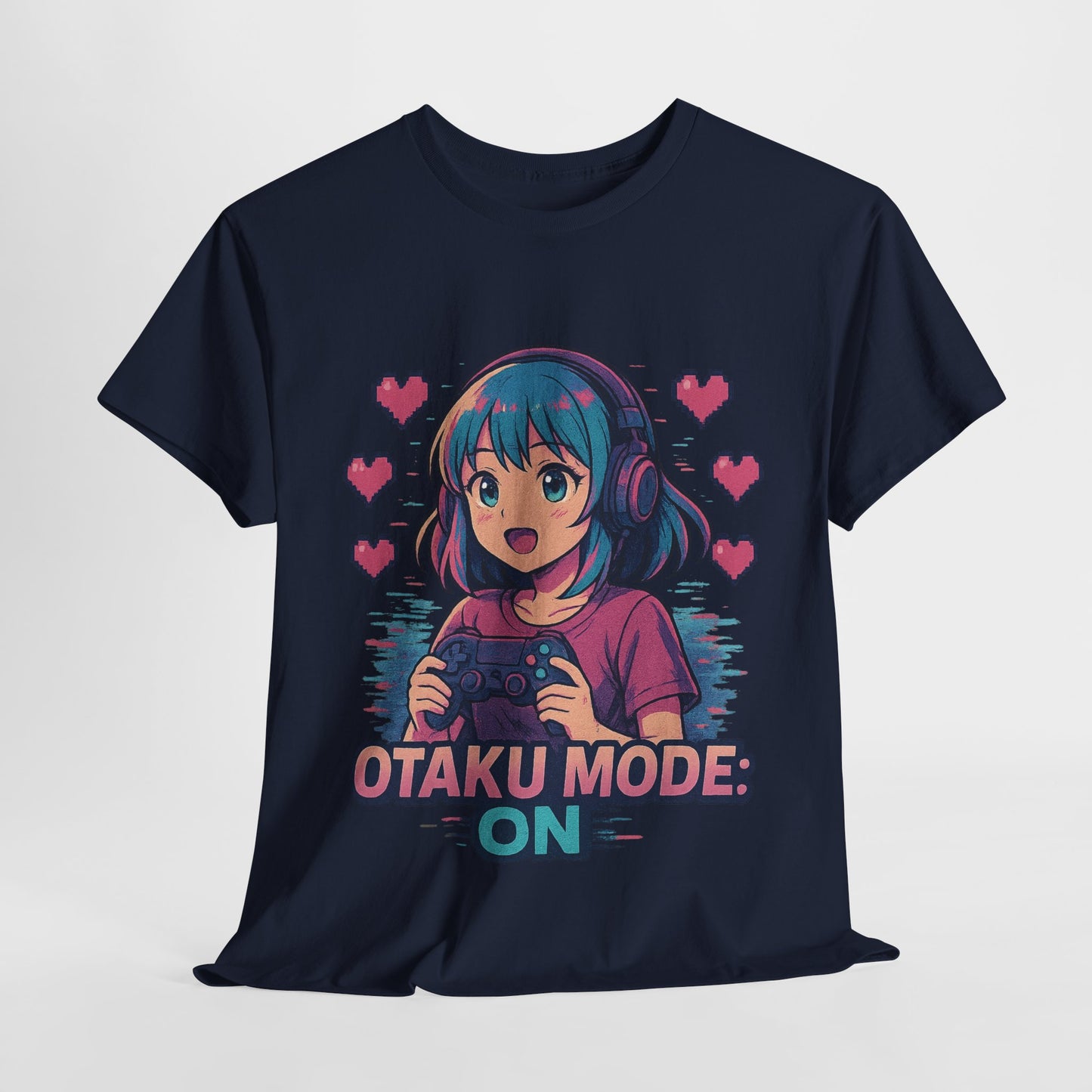Anime Gamer Tee - Otaku Mode ON