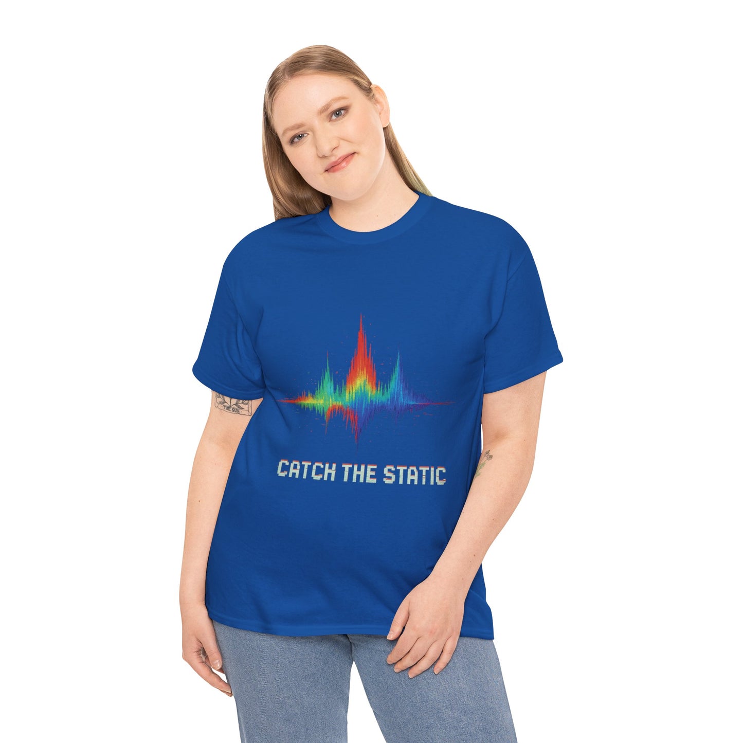 Catch the Static Unisex Heavy Cotton Tee