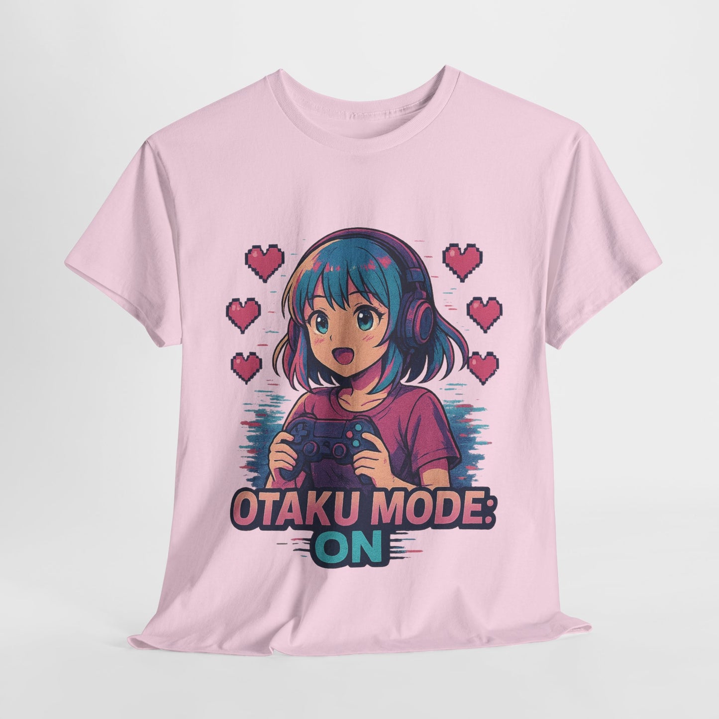 Anime Gamer Tee - Otaku Mode ON