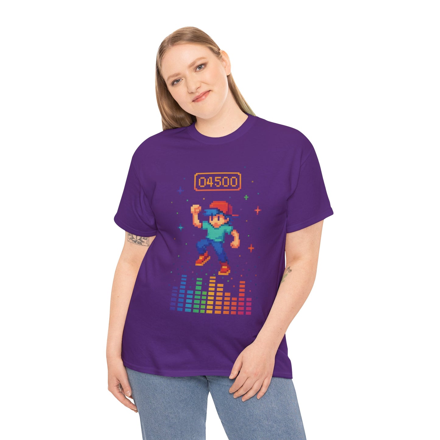 Retro Gamer Unisex Heavy Cotton Tee