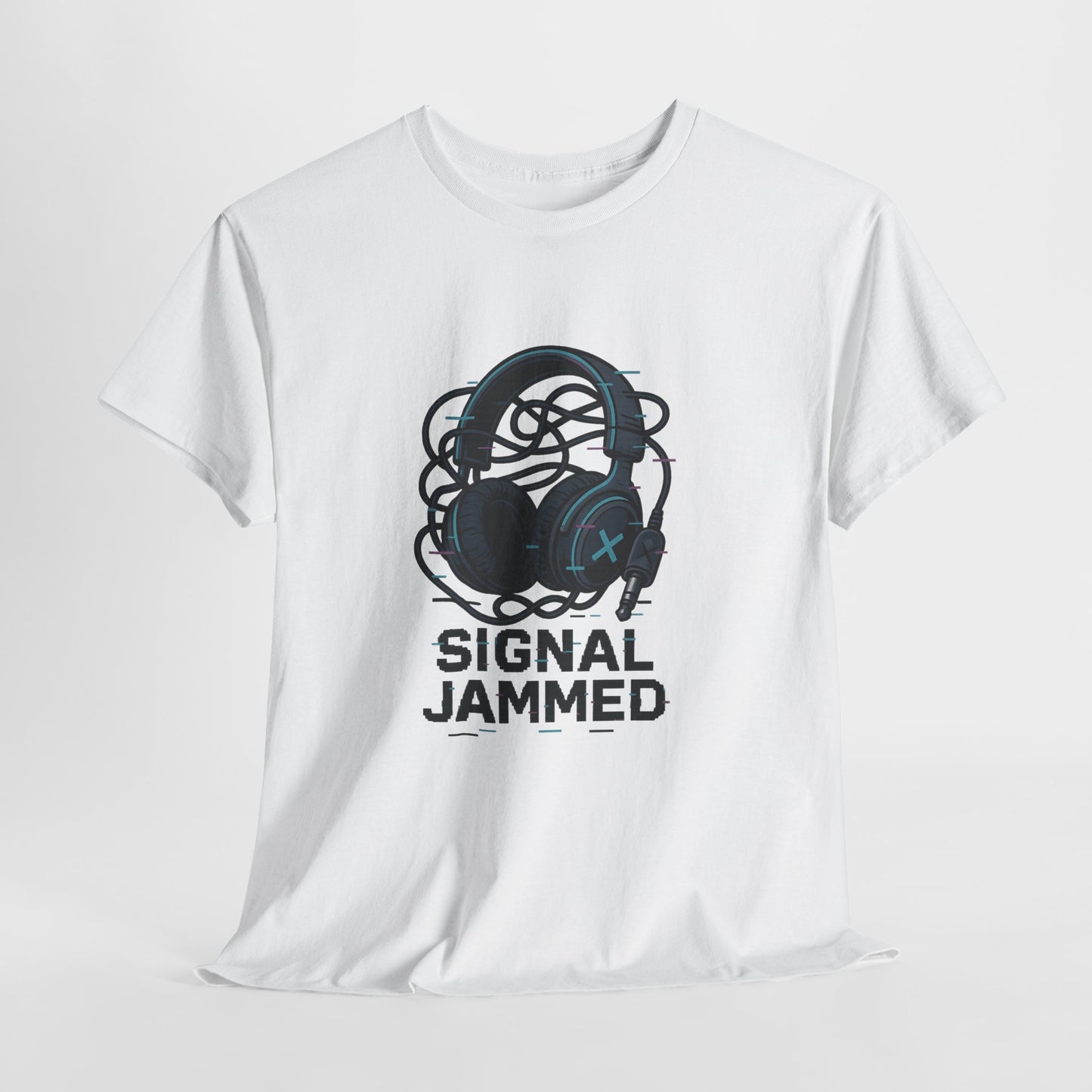 Signal Jammed Unisex Heavy Cotton Tee