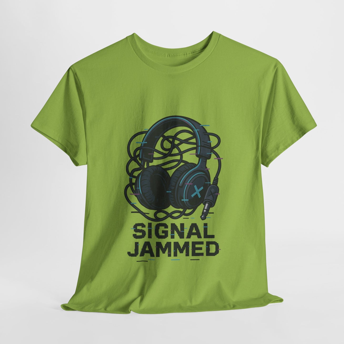 Signal Jammed Unisex Heavy Cotton Tee