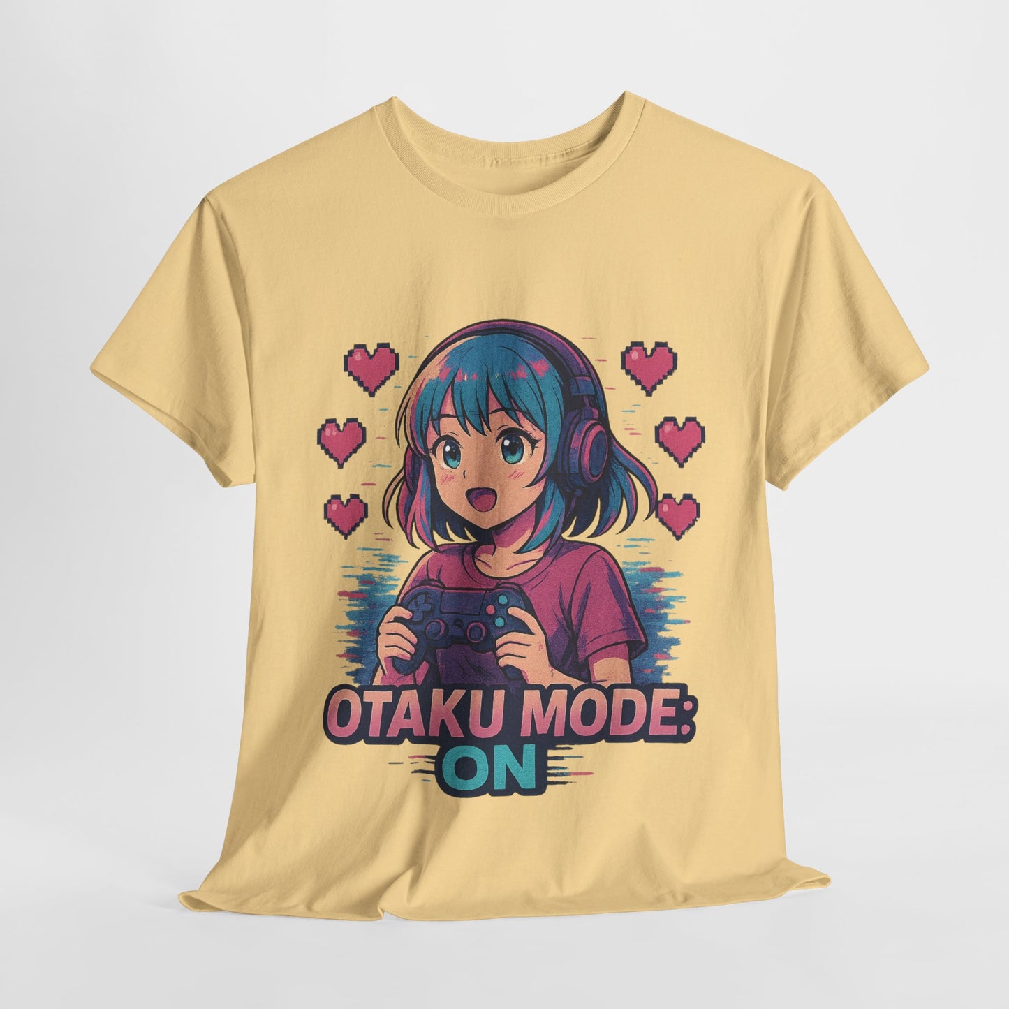 Anime Gamer Tee - Otaku Mode ON