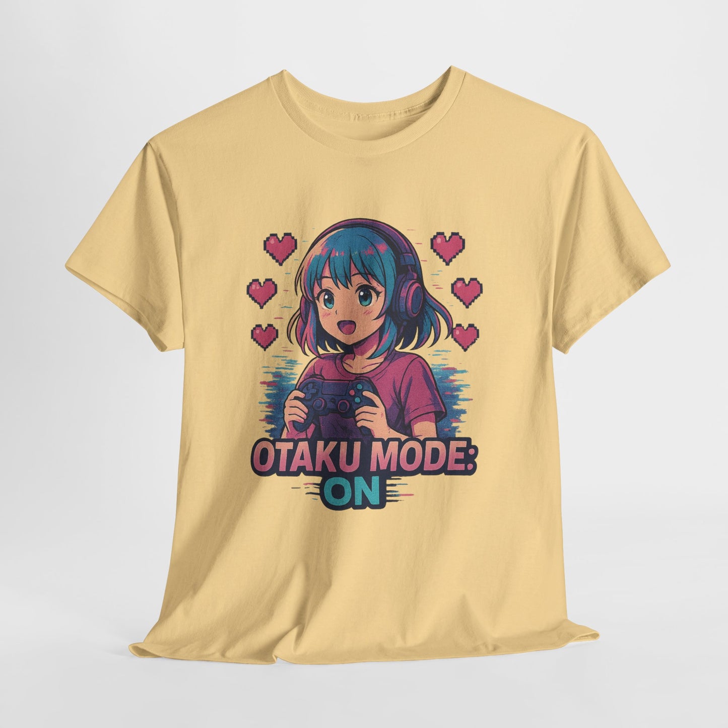 Anime Gamer Tee - Otaku Mode ON