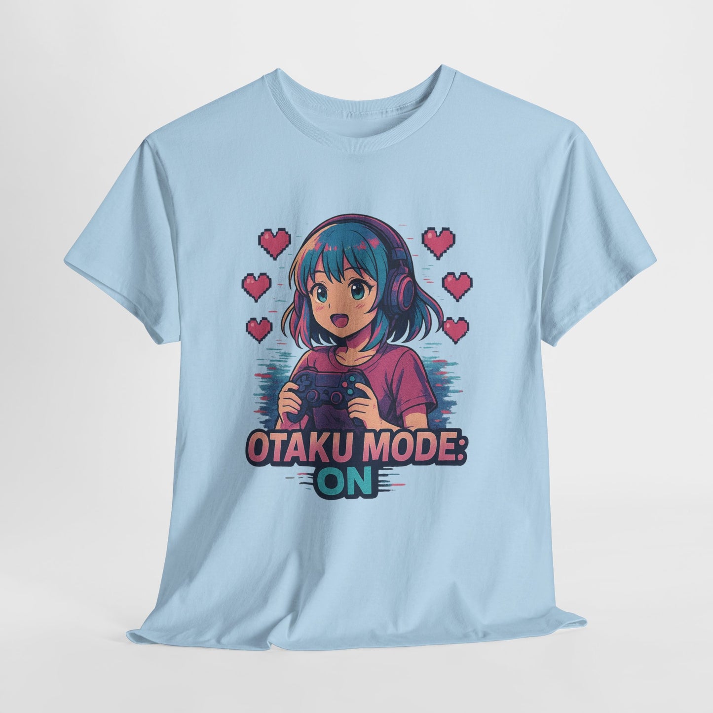 Anime Gamer Tee - Otaku Mode ON
