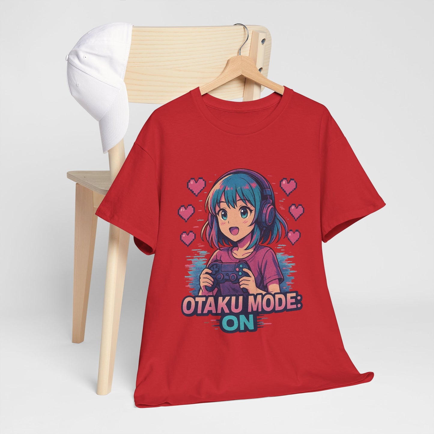 Anime Gamer Tee - Otaku Mode ON