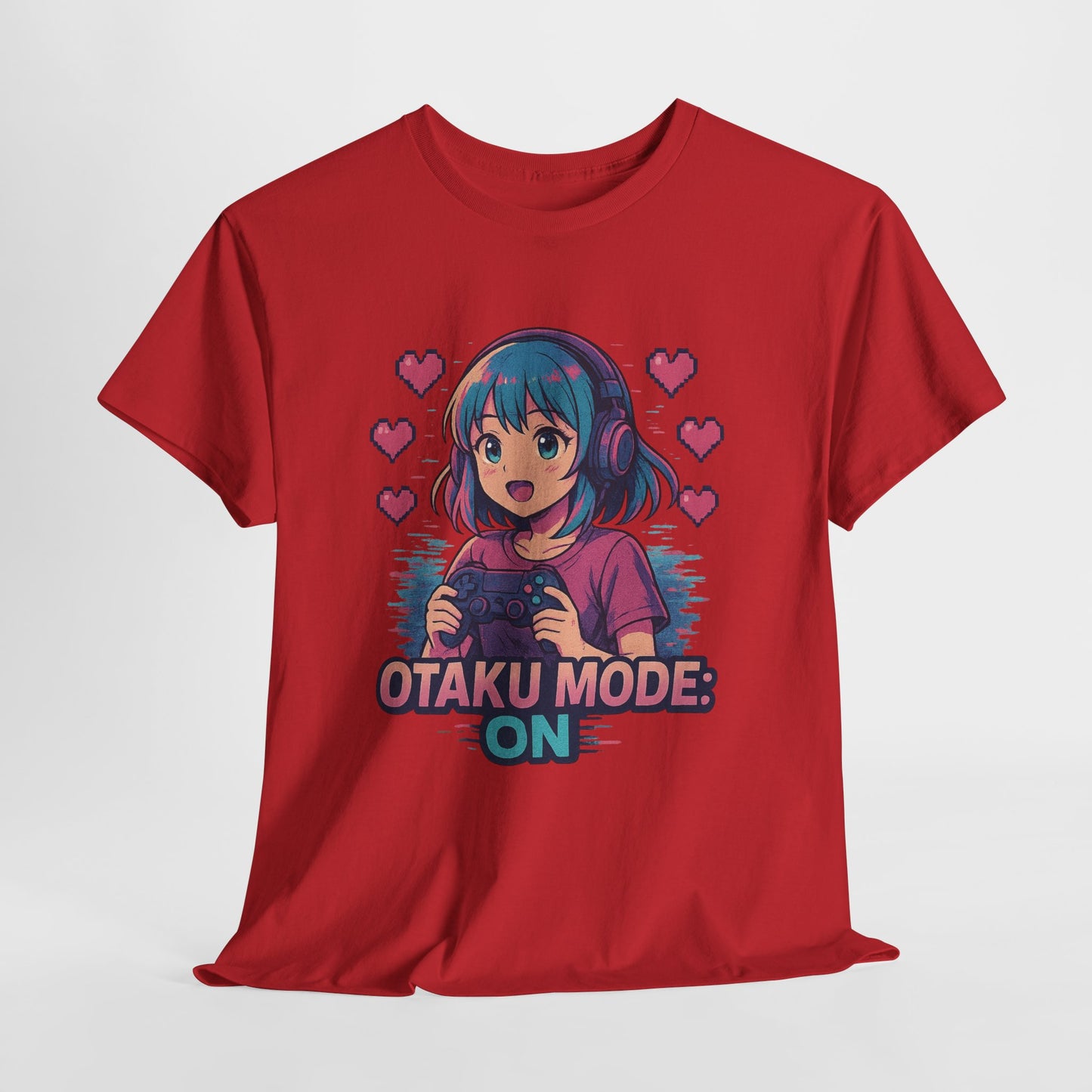 Anime Gamer Tee - Otaku Mode ON
