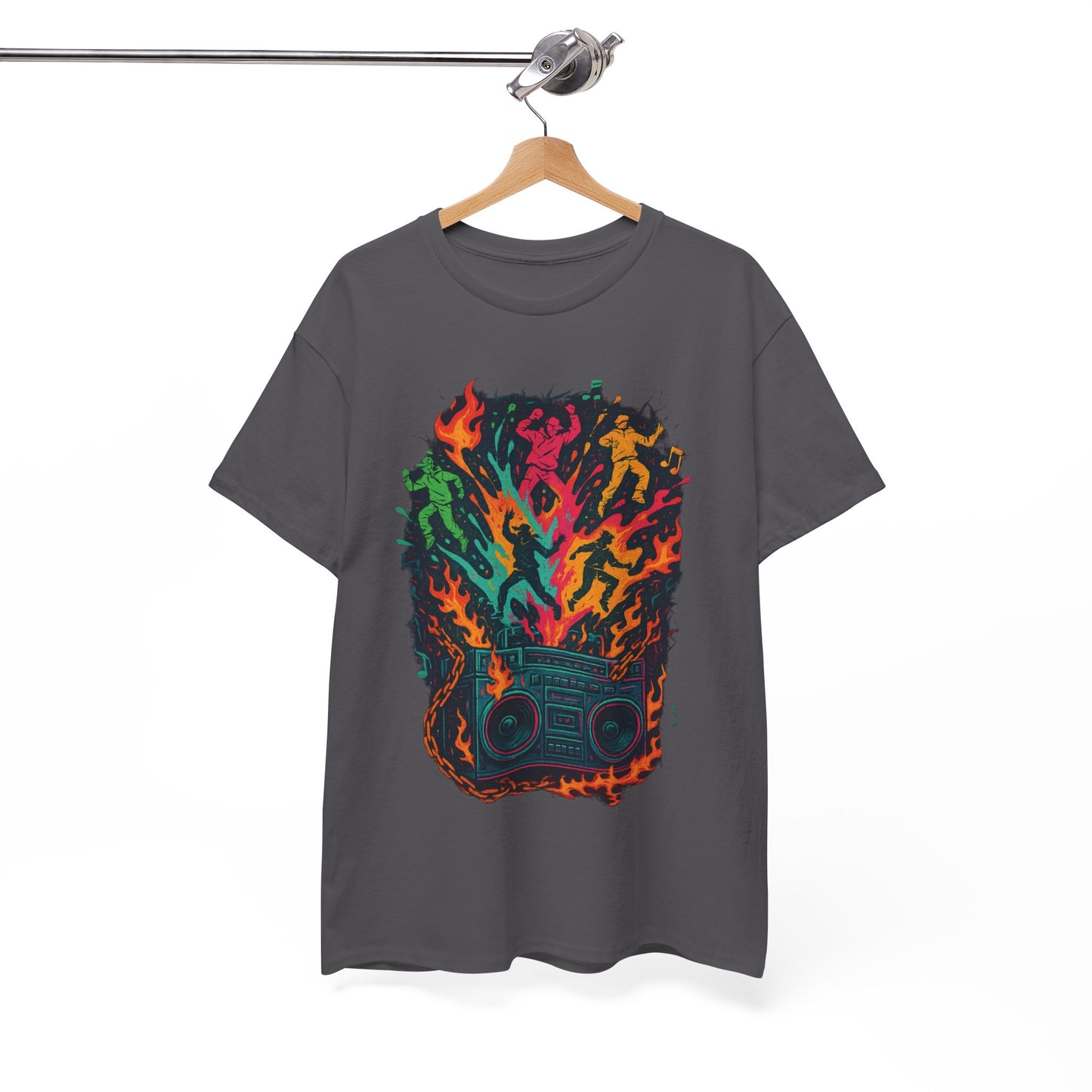 Vibrant Dance Party Tee, Unisex Cotton Tee