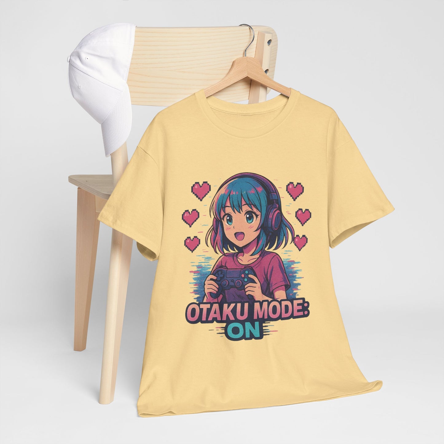 Anime Gamer Tee - Otaku Mode ON