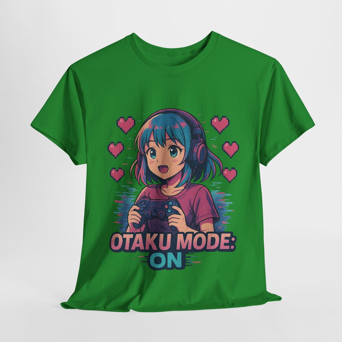 Anime Gamer Tee - Otaku Mode ON