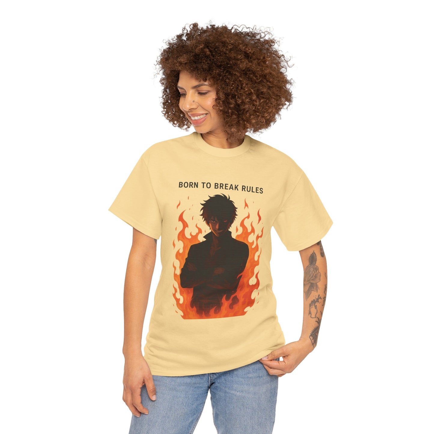 Born to Break Rules Unisex Heavy Cotton Tee