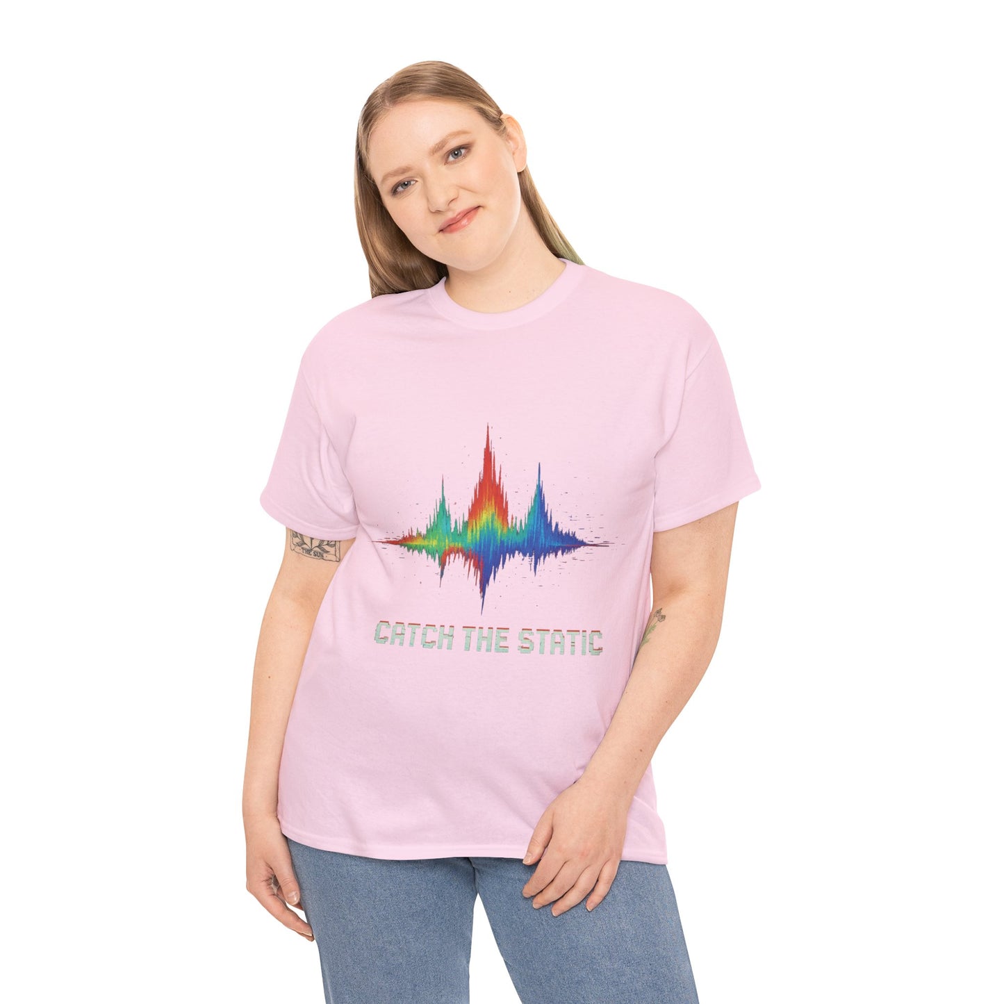 Catch the Static Unisex Heavy Cotton Tee