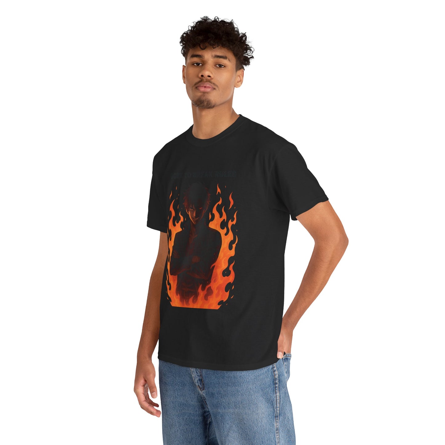 Born to Break Rules Unisex Heavy Cotton Tee