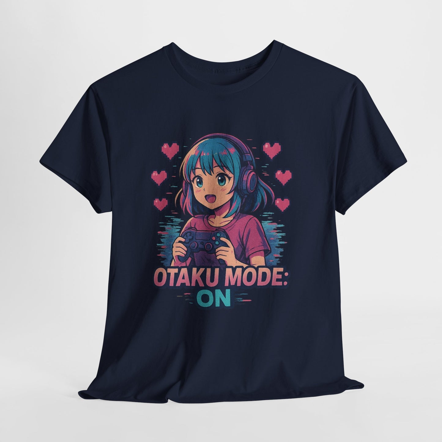 Anime Gamer Tee - Otaku Mode ON