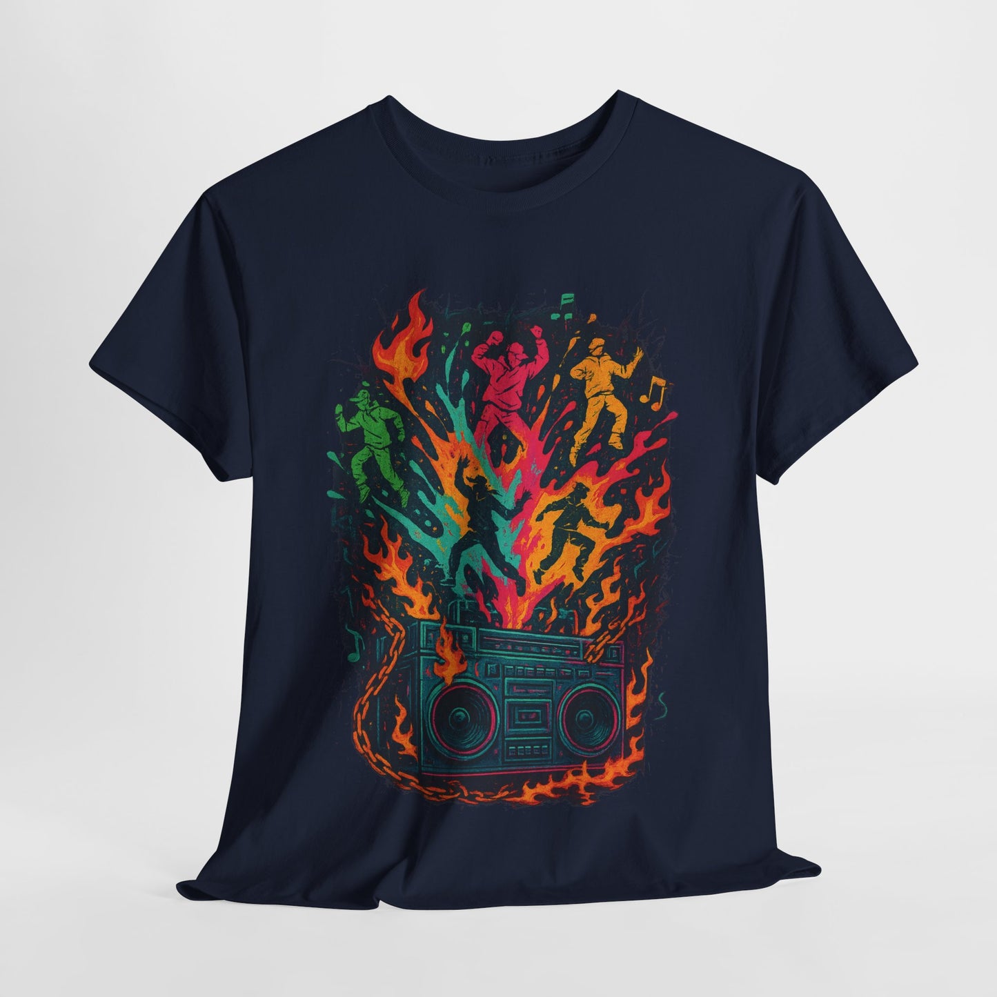 Vibrant Dance Party Tee, Unisex Cotton Tee