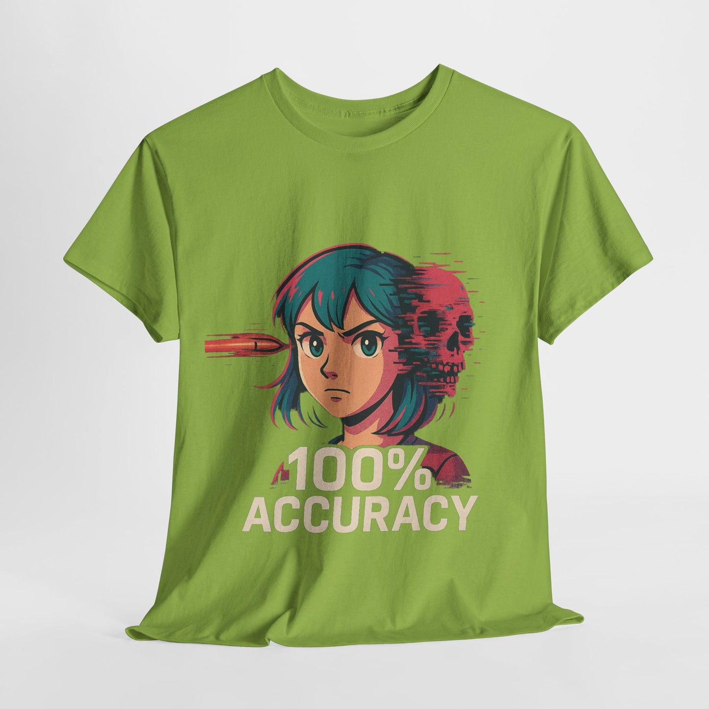 100% Accuracy Graphic Tee for Gamers - Unisex Cotton