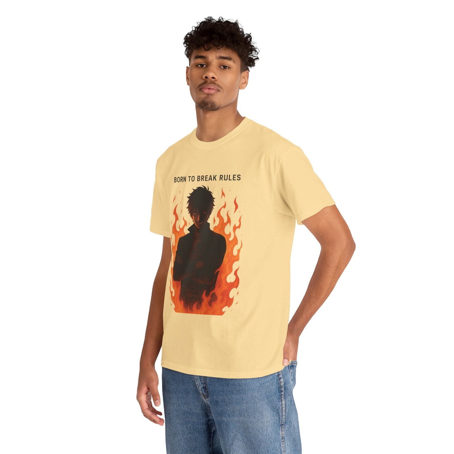 Born to Break Rules Unisex Heavy Cotton Tee