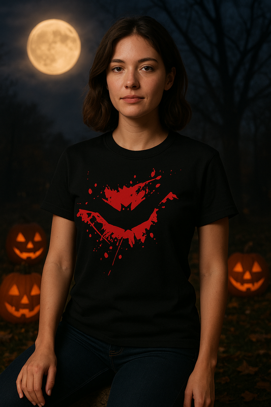 Bloody Bat Halloween Tee