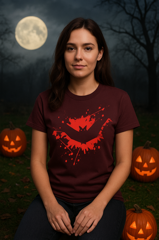 Bloody Bat Halloween Tee