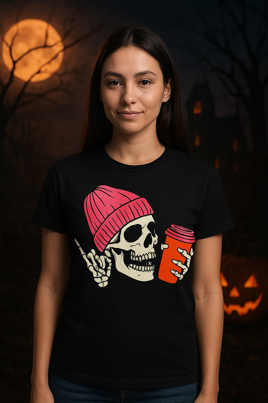 Chill Skull Halloween Tee