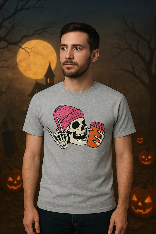 Chill Skull Halloween Tee