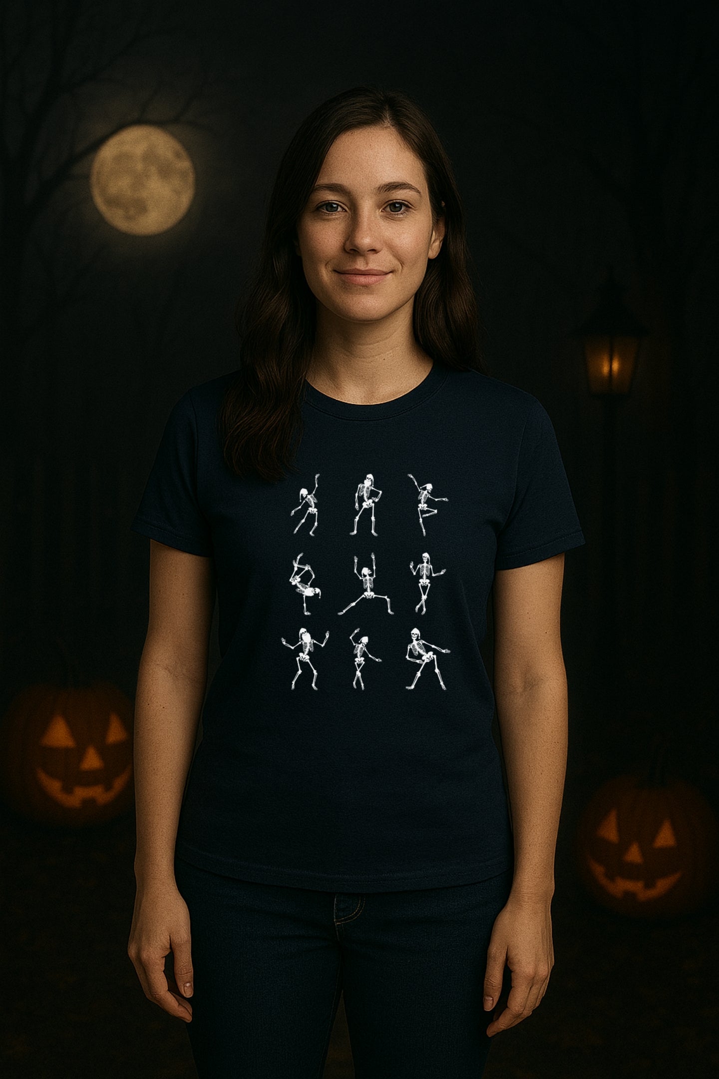 Groovy Skeleton Dance Tee