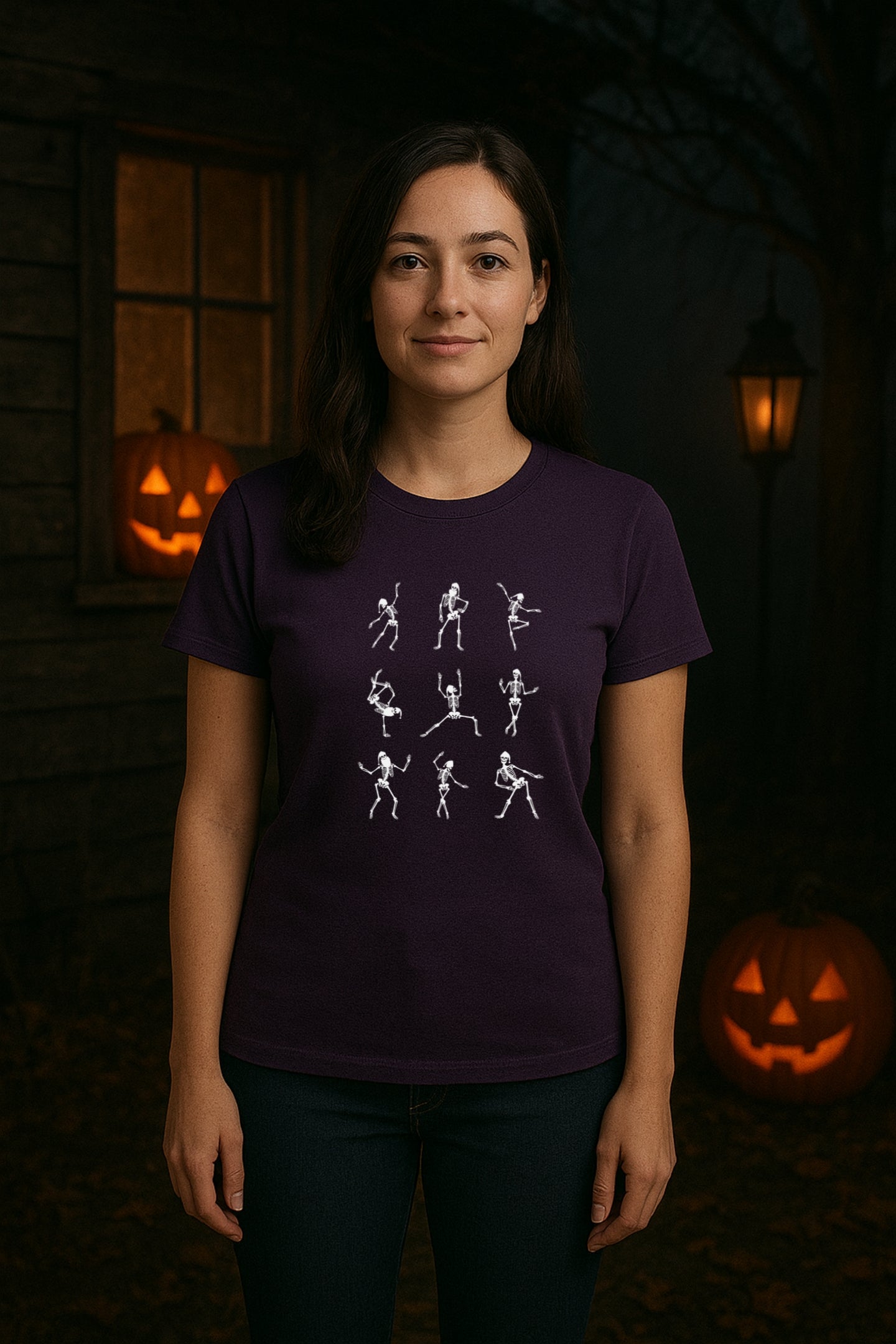 Groovy Skeleton Dance Tee
