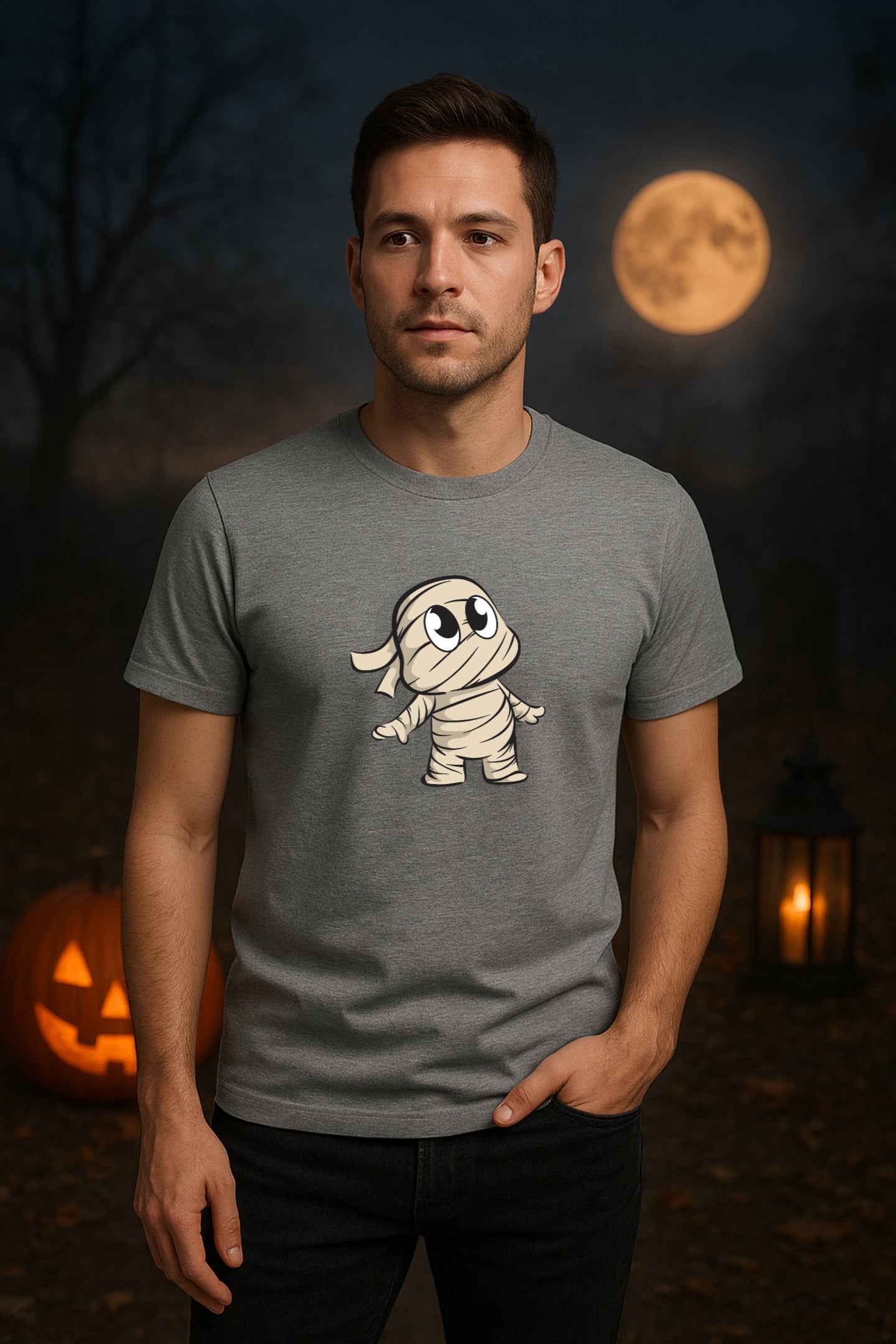 Mummy Vibes Halloween Tee