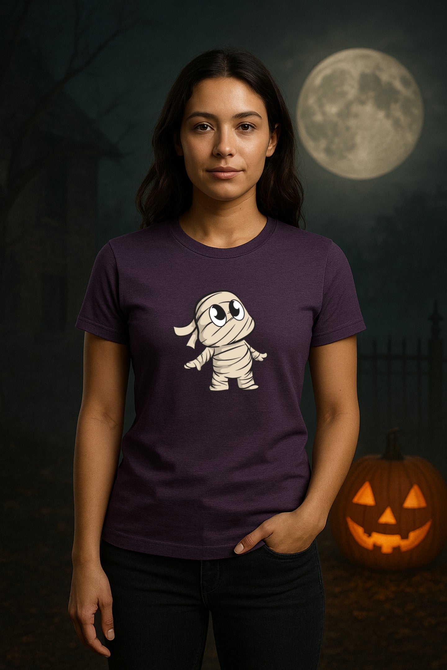 Mummy Vibes Halloween Tee