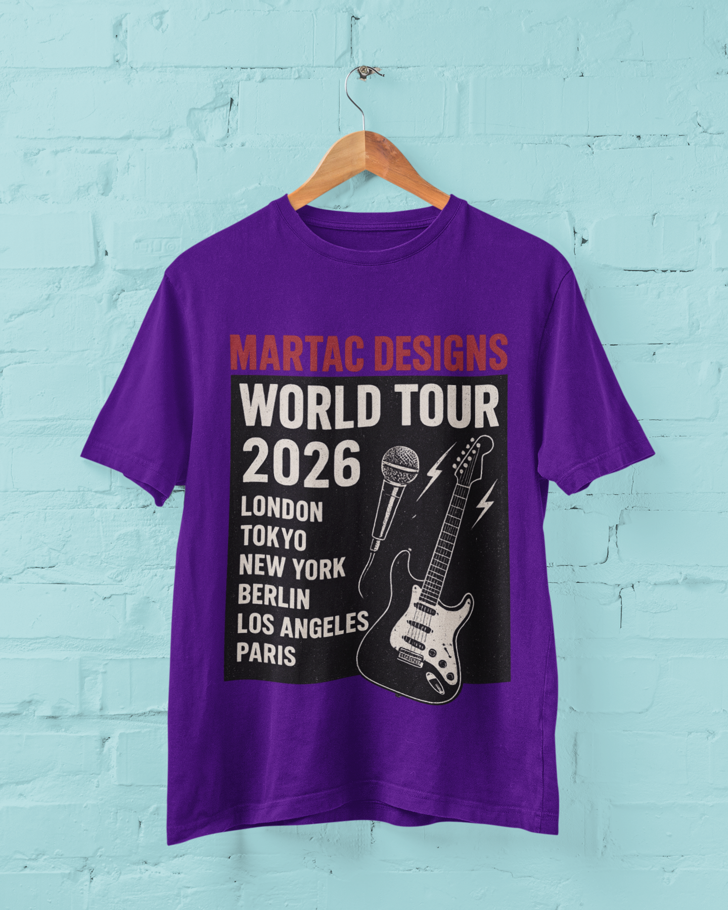World Tour Concert Tee - Unisex Heavy Cotton T-Shirt