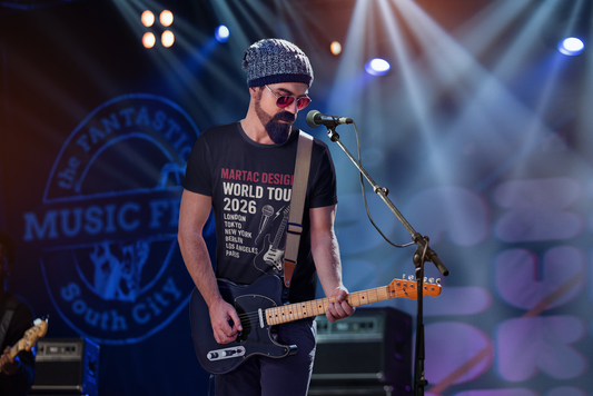 World Tour Concert Tee - Unisex Heavy Cotton T-Shirt