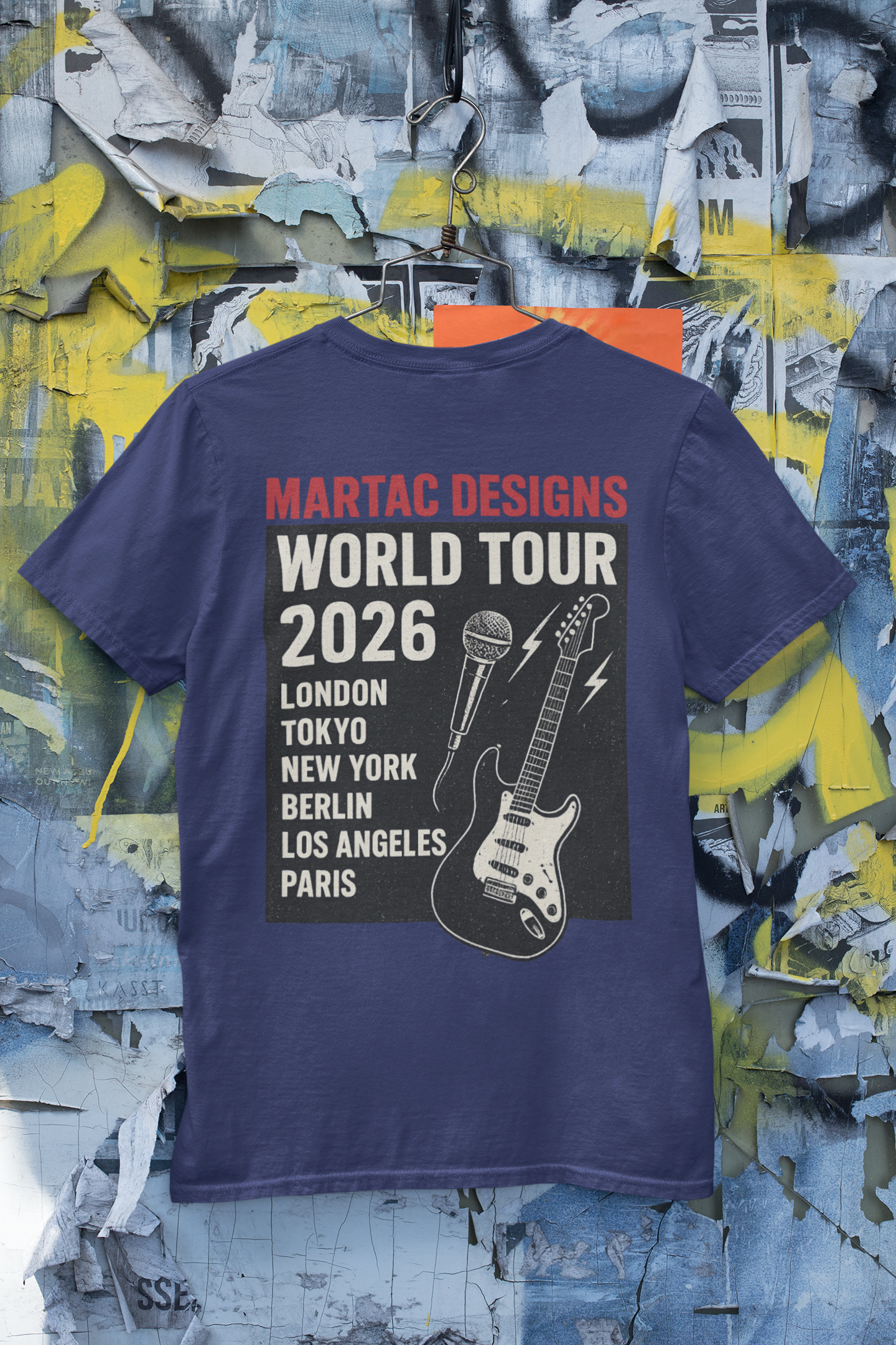 World Tour Concert Tee - Unisex Heavy Cotton T-Shirt