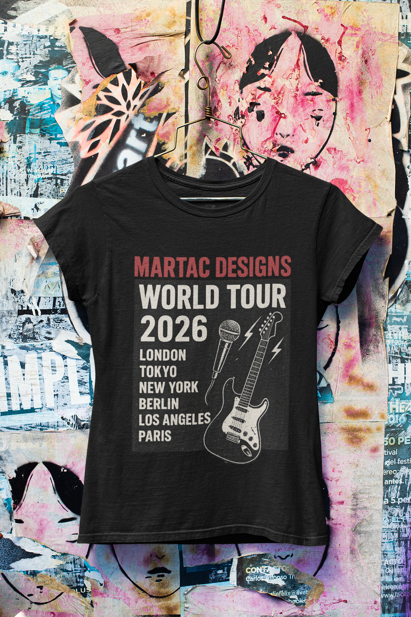 World Tour Concert Tee - Unisex Heavy Cotton T-Shirt