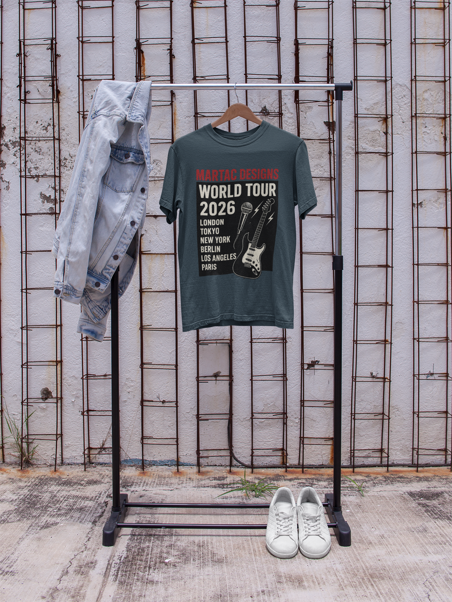 World Tour Concert Tee - Unisex Heavy Cotton T-Shirt