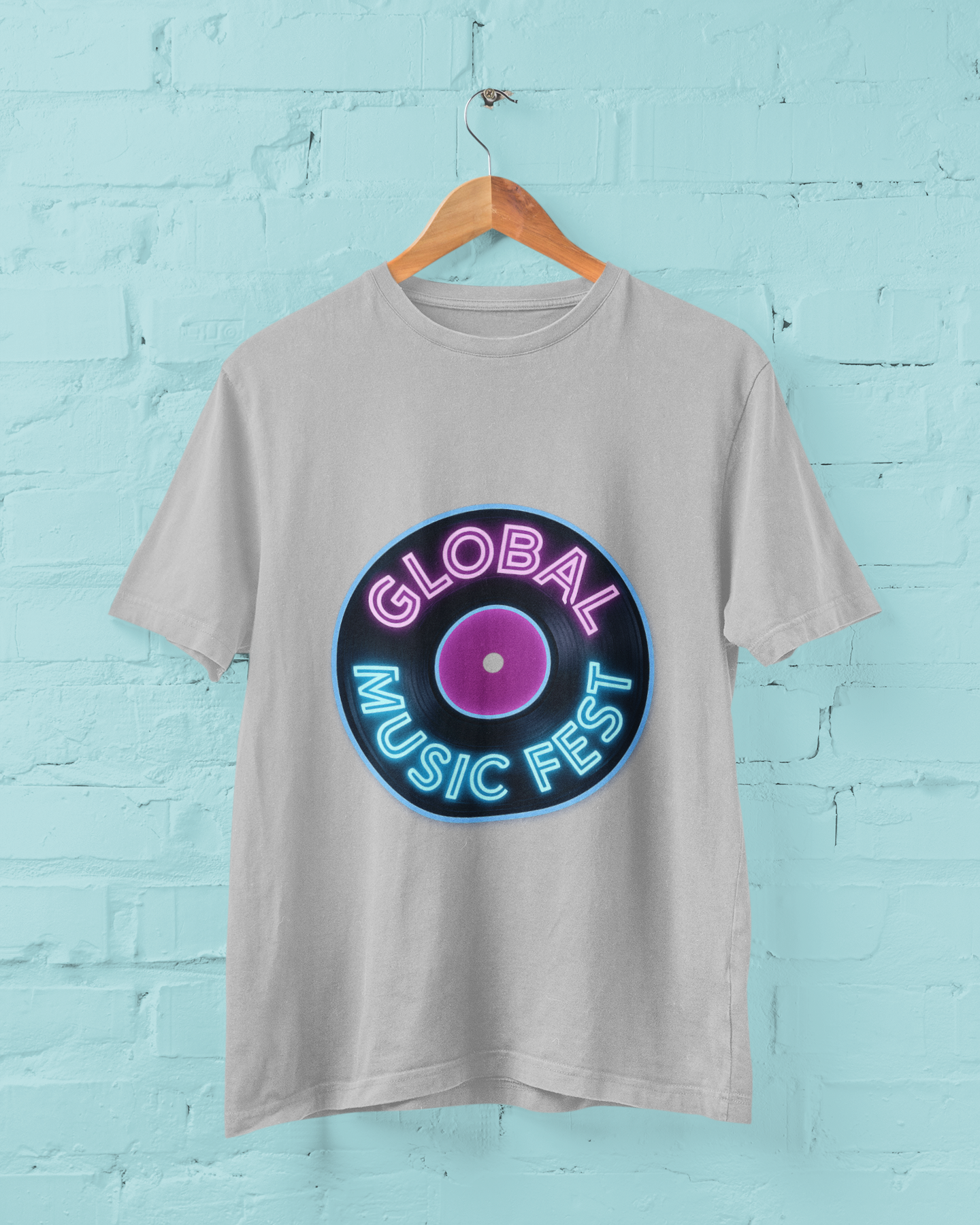 Retro Music Fest Tee - Unisex Heavy Cotton