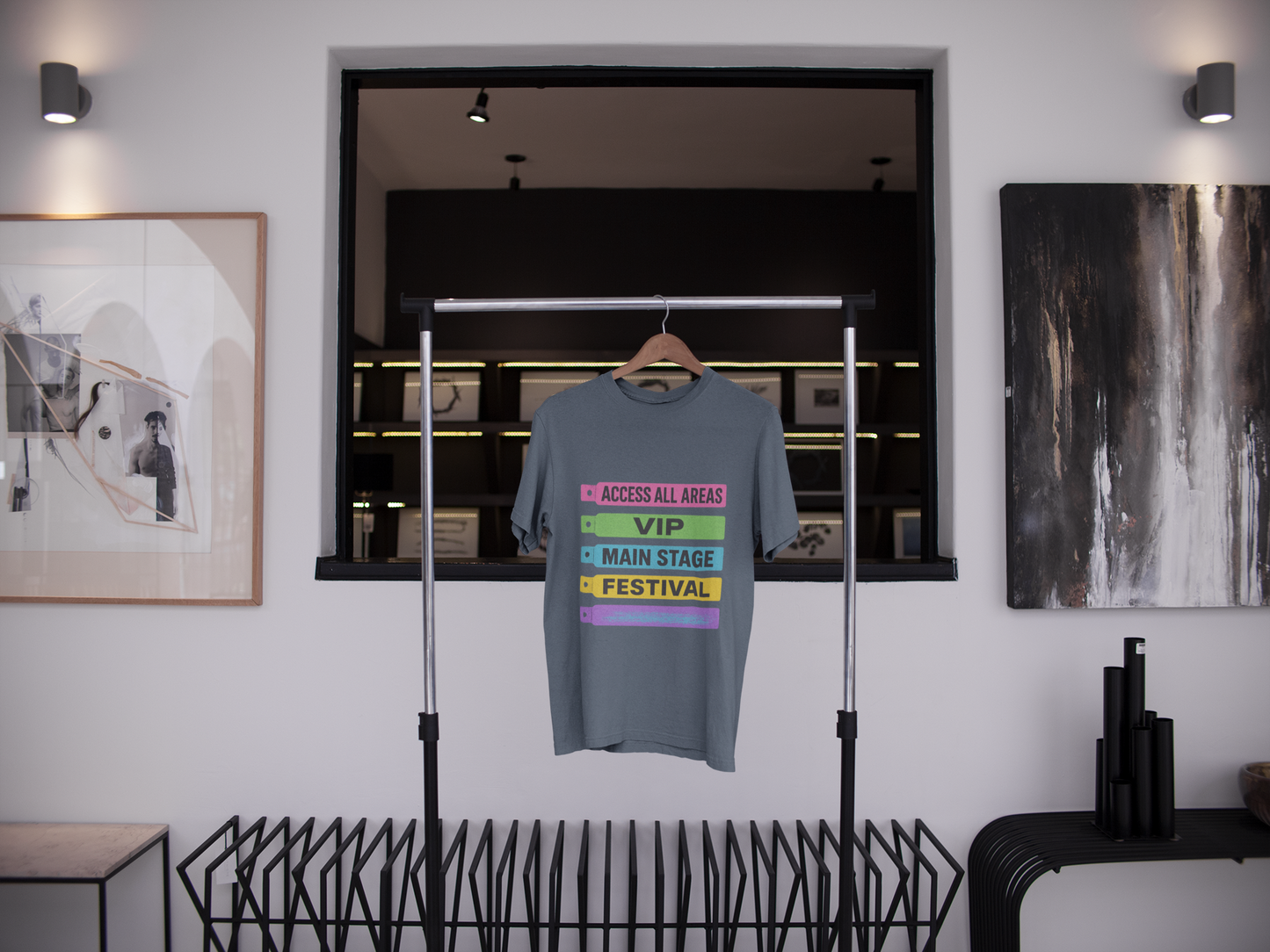 VIP Festival Access Tee, Unisex Cotton Tee