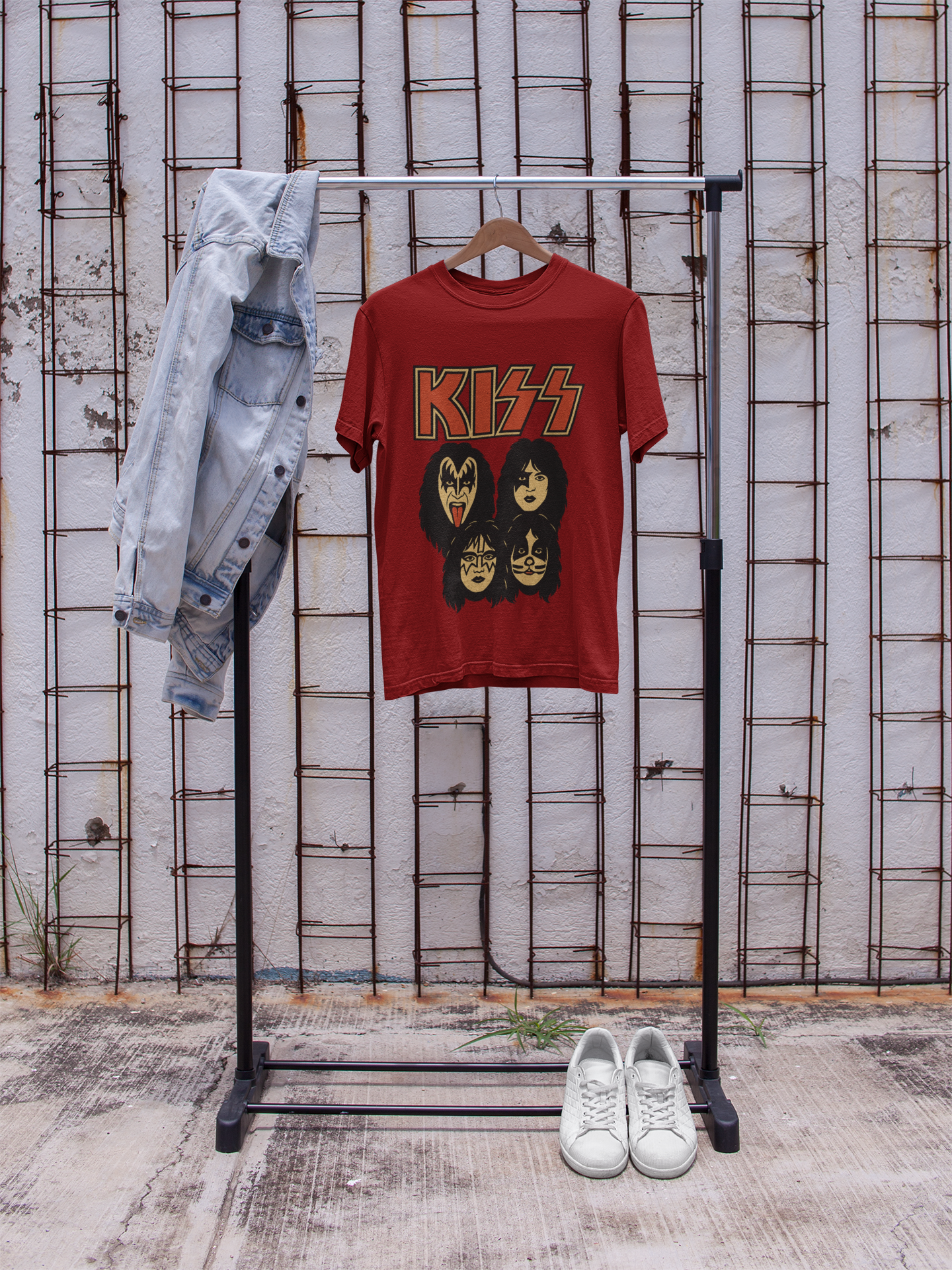 KISS Graphic Unisex Heavy Cotton Tee | Rock Music
