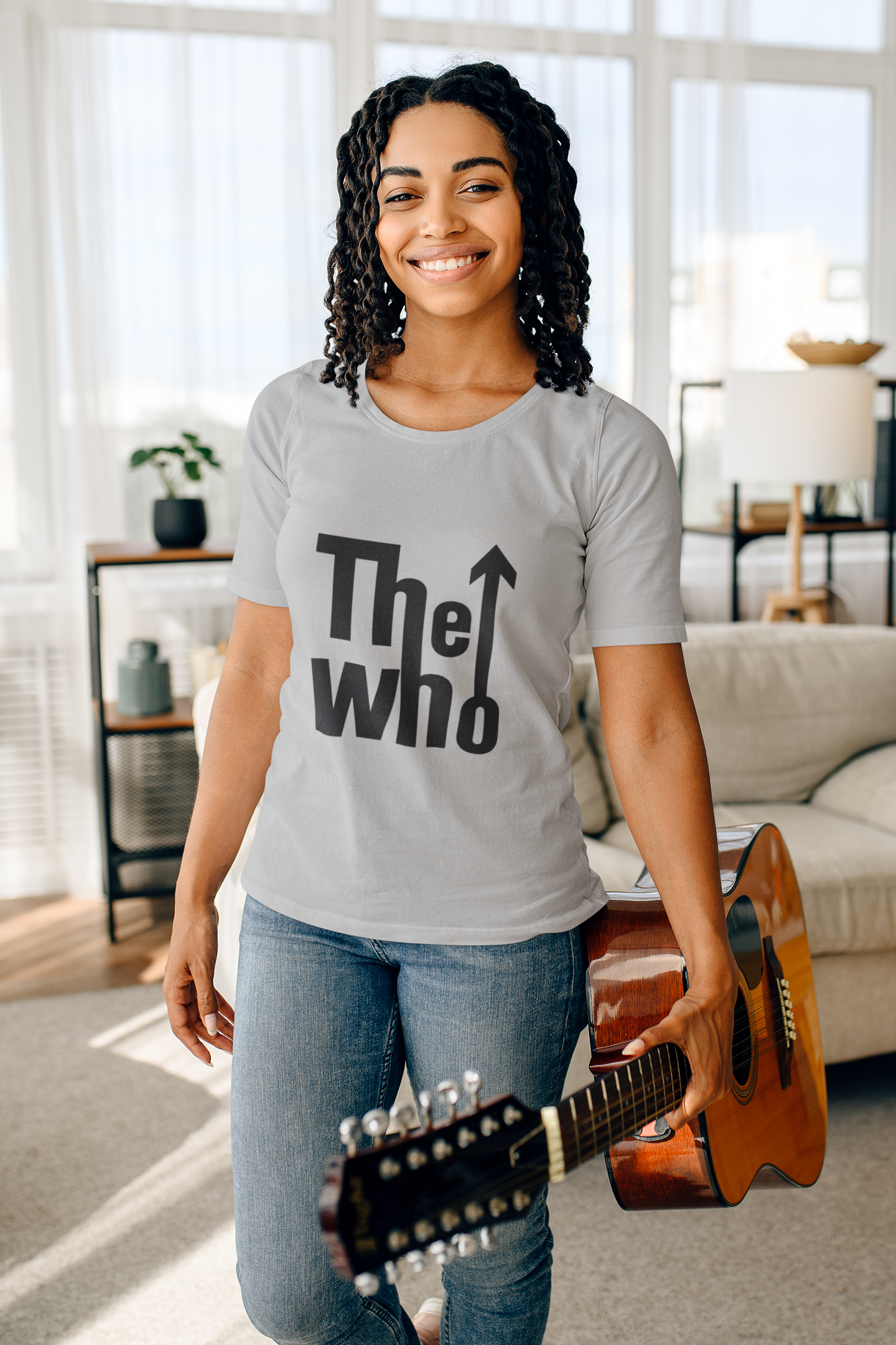 The Whoo Inspired Unisex Heavy Cotton Tee, Music Lover Gift